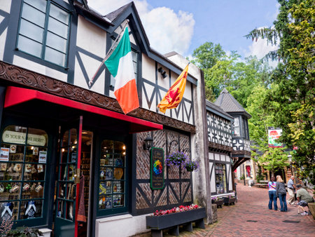 Main Street in Gatlinburg  のeditorial素材