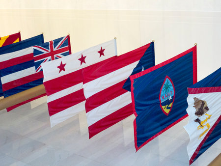 John F Kennedy Arts Centre in Washington DC by the Potomac River USAのeditorial素材