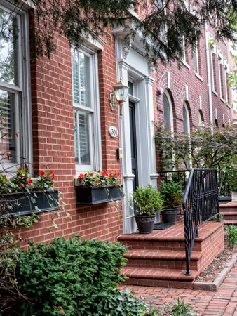 Homes in Alexandria Virginia USAのeditorial素材