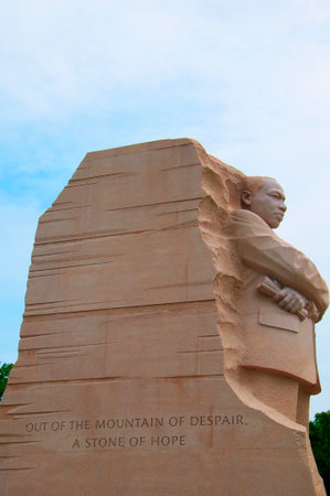 The Martin Luther King, Jr. Memorial is located in West Potomac Park in Washington, D.Cのeditorial素材