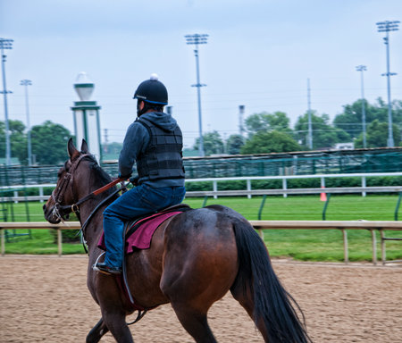 Churchill Downs home of the Kentucky Derby in Louisville USAのeditorial素材