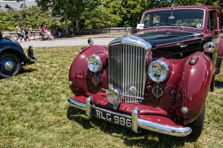 Luxury Cars at Biltmore in Asheville North Carolina USAのeditorial素材