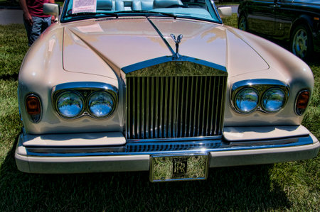 Luxury Cars at Biltmore in Asheville North Carolina USAのeditorial素材