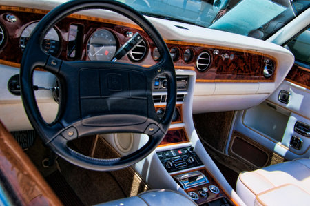 Luxury Cars at Biltmore in Asheville North Carolina USAのeditorial素材