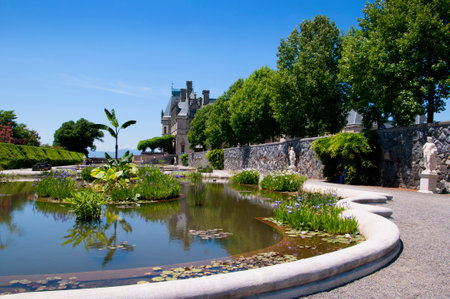 Luxury Mansion in Asheville North Carolina in the USAのeditorial素材