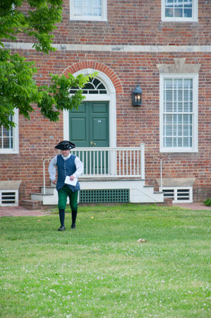 Historic Colonial Williamsburg where the earliest European settlers established their first colony...