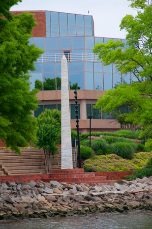 The Banks of the Potomac River in Alexandria Virginia USAのeditorial素材
