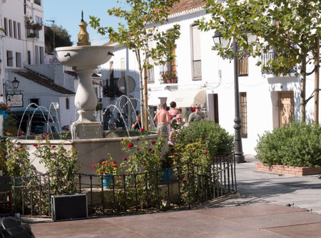 Mijas is one of the most beautiful 'white' villages of the Southern Spain area called Andaluciaのeditorial素材