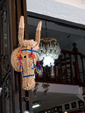 Mijas is one of the most beautiful 'white' villages of the Southern Spain area called Andalucia. It is in the Alpujarra mountains above the coastのeditorial素材