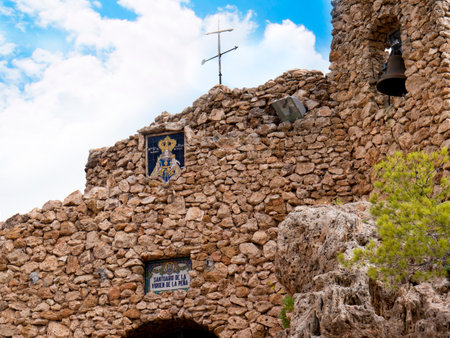 Puppets in Mijas is one of the most beautiful 'white' villages of the Southern Spain area called Andalucia. It is in the Alpujarra mountains above the coastのeditorial素材