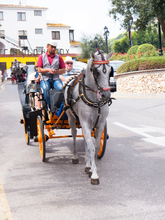 Mijas is one of the most beautiful 'white' villages of the Southern Spain area called Andalucia. It is in the Alpujarra mountains above the coastのeditorial素材