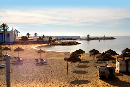 Marbella is an important beach resort of the Costa del Sol in Spain. The town is famous for once being a playground for the rich and famous.のeditorial素材