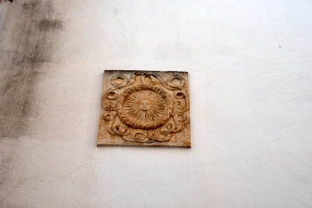 Buildings in the Stylist Old Town of Marbella on the Costa del Sol Spainのeditorial素材