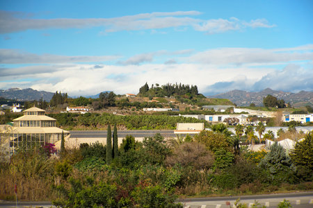 The Countryside around Nerja Spainのeditorial素材