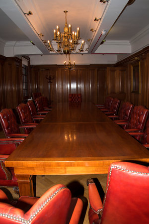 Room in Art Gallery in Leeds, formerly the directors offices of a brewery