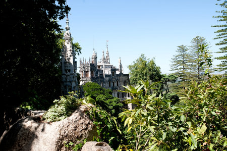 Quinta da Regaleira is an estate located near the historic center of Sintra, Portugal. It is classified as a World Heritage Site by UNESCO within the "Cultural Landscape of Sintra".のeditorial素材