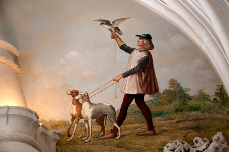 Quinta da Regaleira is an estate located near the historic center of Sintra, Portugal. It is classified as a World Heritage Site by UNESCO within the "Cultural Landscape of Sintraのeditorial素材