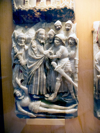 The Carmo  Ruins and Archaeological Museum,Largo de Carmo Lisbon Portugalのeditorial素材