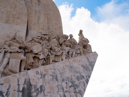 Belem's most notable modern feature is the Padrao dos Descobrimentos (Monument to the Discoveries) built for the Portuguese World Fair in 1940.のeditorial素材