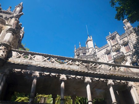 Quinta da Regaleira is an estate located near the historic center of Sintra, Portugal. It is classified as a World Heritage Site by UNESCOのeditorial素材