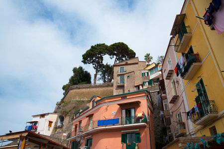 Marina Grande the old fishing port of Sorrento Italyのeditorial素材