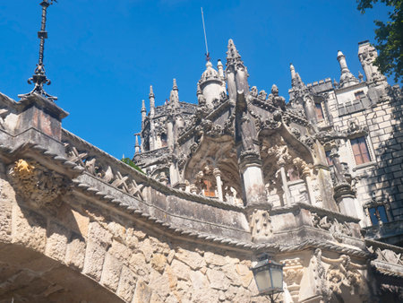 Quinta da Regaleira is an estate located near the historic center of Sintra, Portugal. It is classified as a World Heritage Site by UNESCOのeditorial素材
