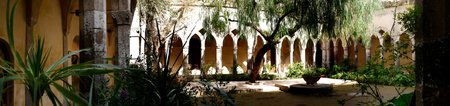 The Cloisters of San Francesco in Sorrento Italyのeditorial素材