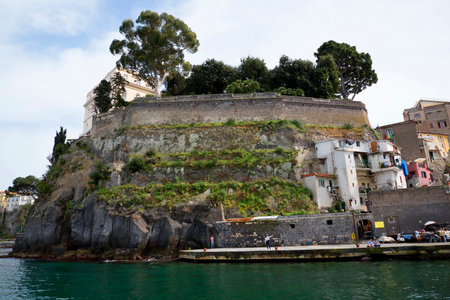 Marina Grande the old fishing village of Sorrento Italyのeditorial素材