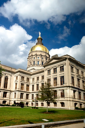 The State House in Atlanta Georgia USAのeditorial素材
