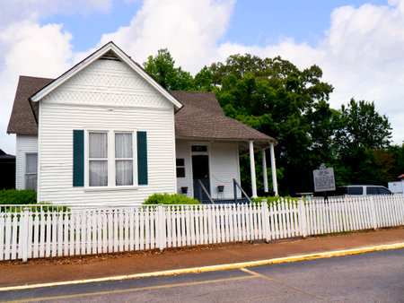 Casey Jones Home and  Railway Museum at Jackson Tennesseeのeditorial素材