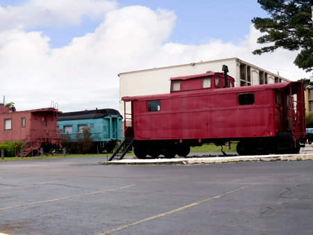 Casey Jones Railway Museum at Jackson Tennesseeのeditorial素材
