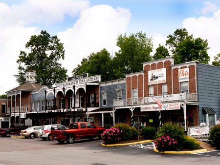 Casey Jones Railway Museum at Jackson Tennesseeのeditorial素材