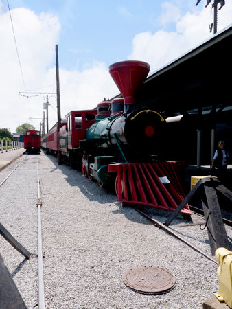 The Station Platform  at the Chattanooga Choo Choo Station in Tennessee USAのeditorial素材