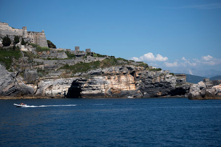 the Cinque Terra Coastline in Liguria Italyのeditorial素材