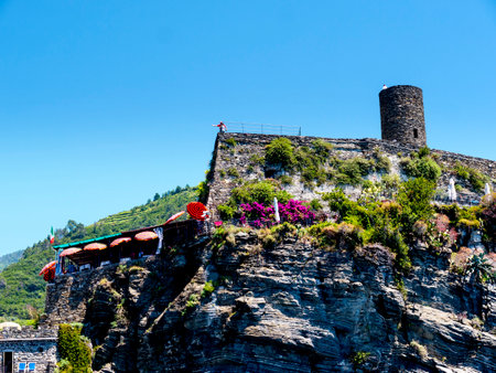 The fishing villages of Monterosso al Mare,Vernazza, Corniglia, Manorola and Riomaggiore of the Cinque Terra Liguria Italyのeditorial素材