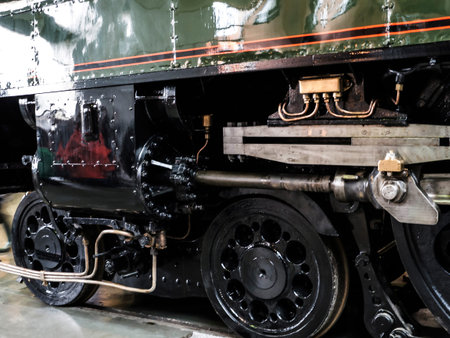 Exhibit in the National Railway Museum in York, Yorkshire England