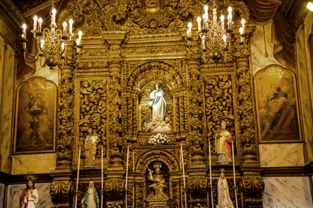 The Parish Church of San Vicente on the Island of Madeira Portugal
