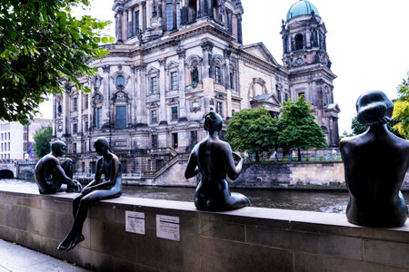 The Deutscher Dom which is the Protestant Cathedral in Berlin Germany