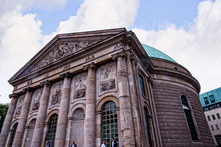 St Hedwigs Catholic Cathedral In Berlin Germany