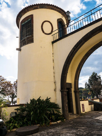 The Fort of San Lourenzo in Funchal on the island of Madeira Portugalのeditorial素材