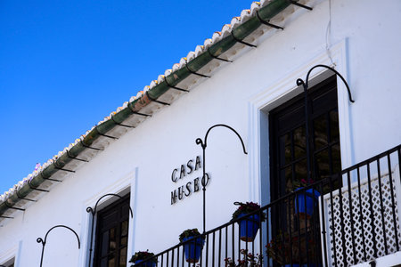 Mijas one of the most beautiful 'white' villages of the Southern Spain area called Andaluciaのeditorial素材