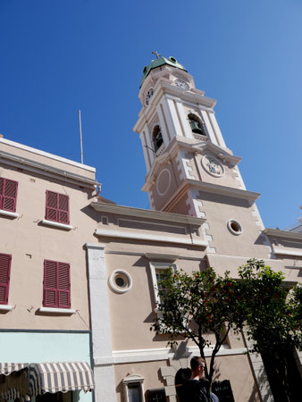 The Catholic Cathedral on the Rock of Gibraltarのeditorial素材