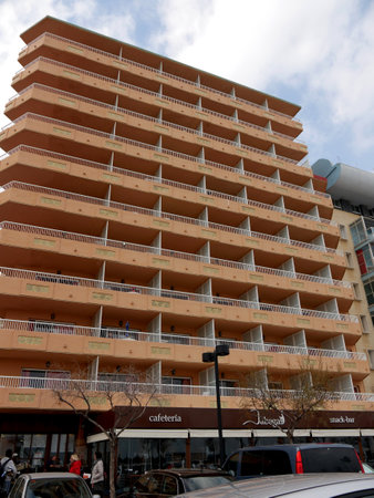 Apartment Blocks in Fuengirola on the Costa del Sol Spainのeditorial素材