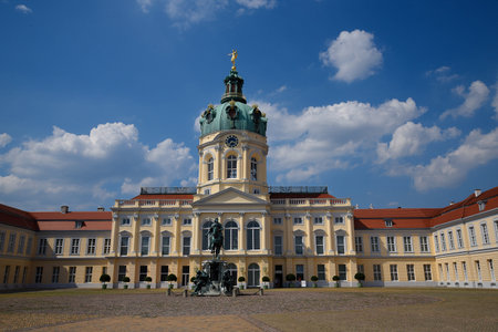 The Charlottenburg palace is the largest palace in Berlin.The original palace was commissioned by Sophie Charlotte, the wife of Friedrich I, Elector of Brandenburgのeditorial素材