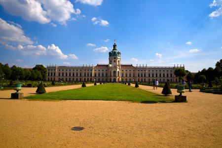 The Charlottenburg palace is the largest palace in Berlin.The original palace was commissioned by Sophie Charlotte, the wife of Friedrich I, Elector of Brandenburgのeditorial素材