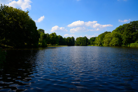The Lake of the Charlottenburg palace is the largest palace in Berlin.The original palace was commissioned by Sophie Charlotte, the wife of Friedrich I, Elector of Brandenburgのeditorial素材