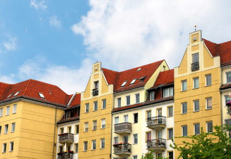 Architecture in the Nikolaikirche District of Berlin Germany