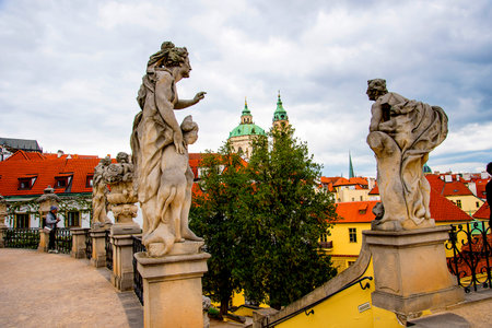 This Formal Garden in Prague is one of several fine High Baroque gardens in the Czech capital