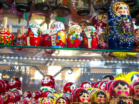 The Amazing Central Market Hall at Fovam Square in Budapest is a great place to shop for souvenirs or to eat a fabulous lunchのeditorial素材