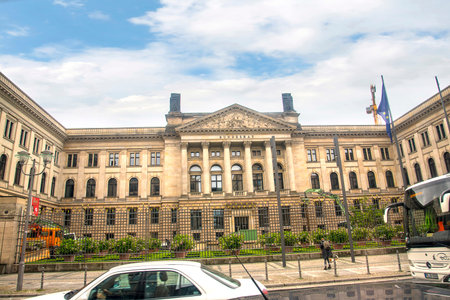 The Bundestag Building in Berlin Germanyのeditorial素材